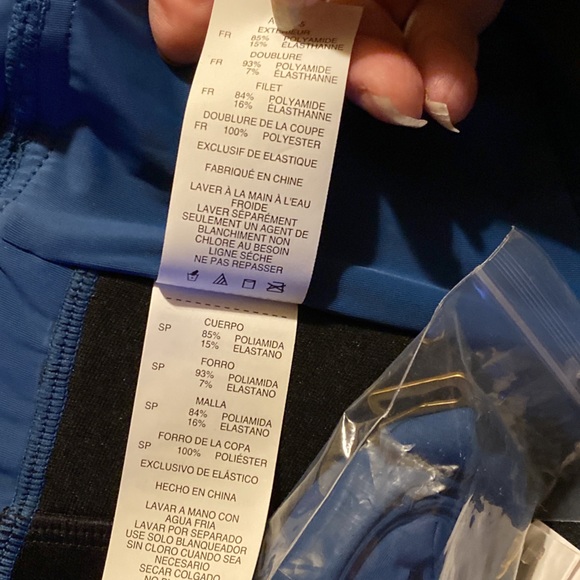 NWT Jantzen one 1 pc swim suit swim dress US 10 lined TUMMY CONTROL padded 24 - Picture 13 of 16